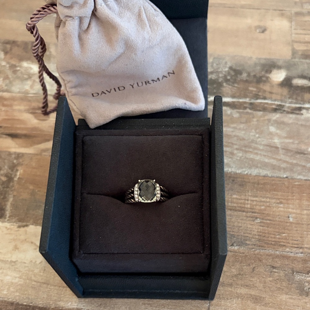 David Yurman Petite Wheaton Ring Size 6.5